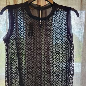 Sheer blouse